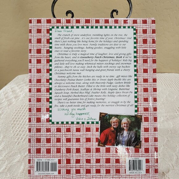 Gooseberry Patch Book 4 Christmas Crafts Baking Decor Ideas Gift Bake Craft - Picture 10 of 10